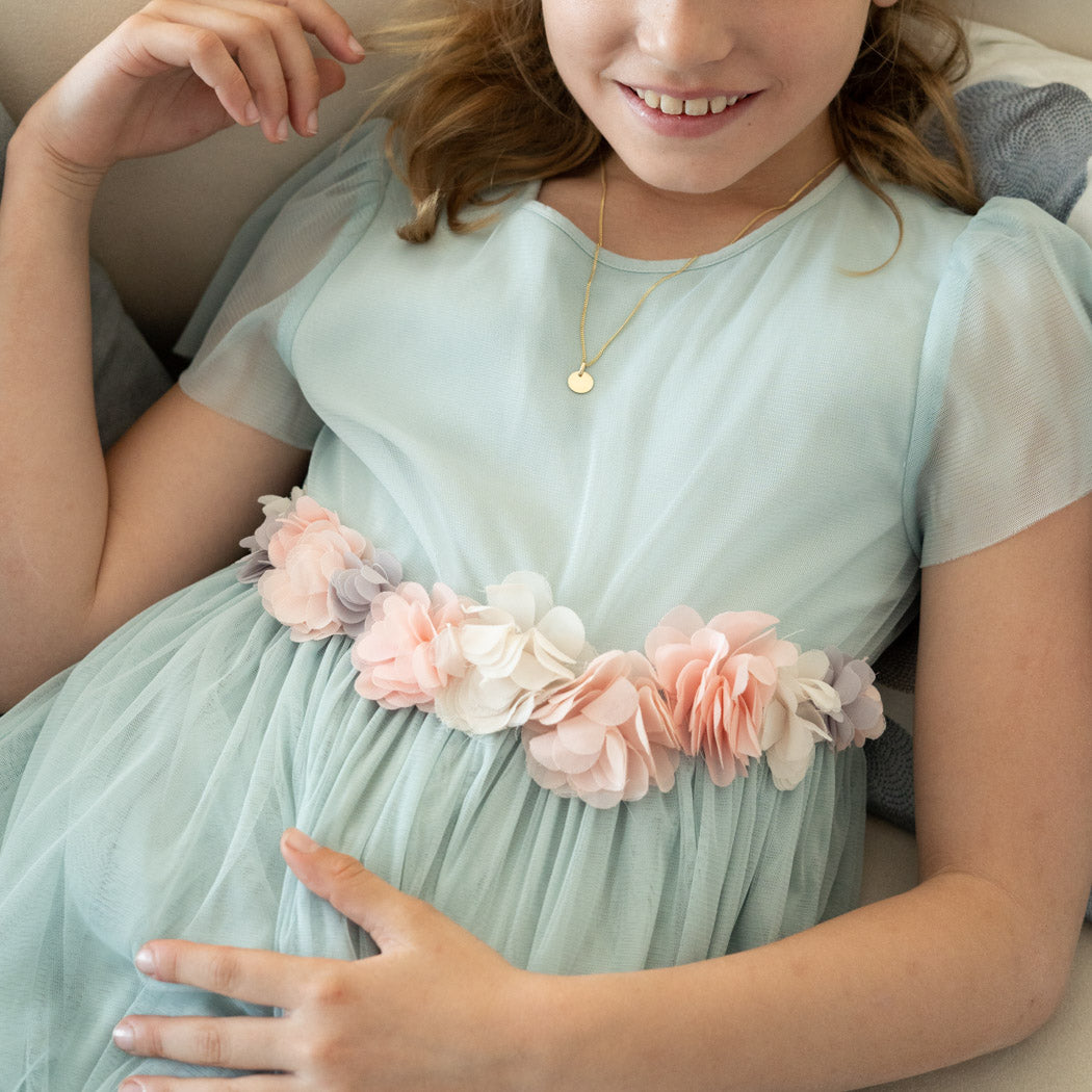 Goldkette 585 Gold, kette für mädchen mit gravur, geburtsstein kette mädchen mit gravur anhänger, gold kette zur taufe und kommunion, geschenk von oma für das enkel kind, geburtsstein kette gold