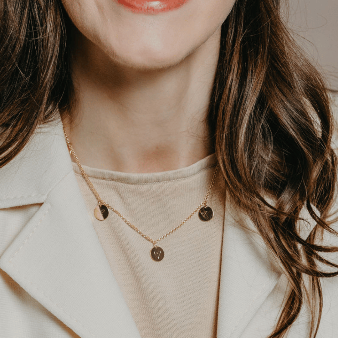 familienkette gold, buchstaben kette gold, goldkette mit buchstabe, inittialen kette gold, namenskette für mütter, Kette Mama mit 2 Kindern, Kette Mama mit 3 Kindern, Mama Kette mit Kindernamen, Kette mit Namen der Kinder,