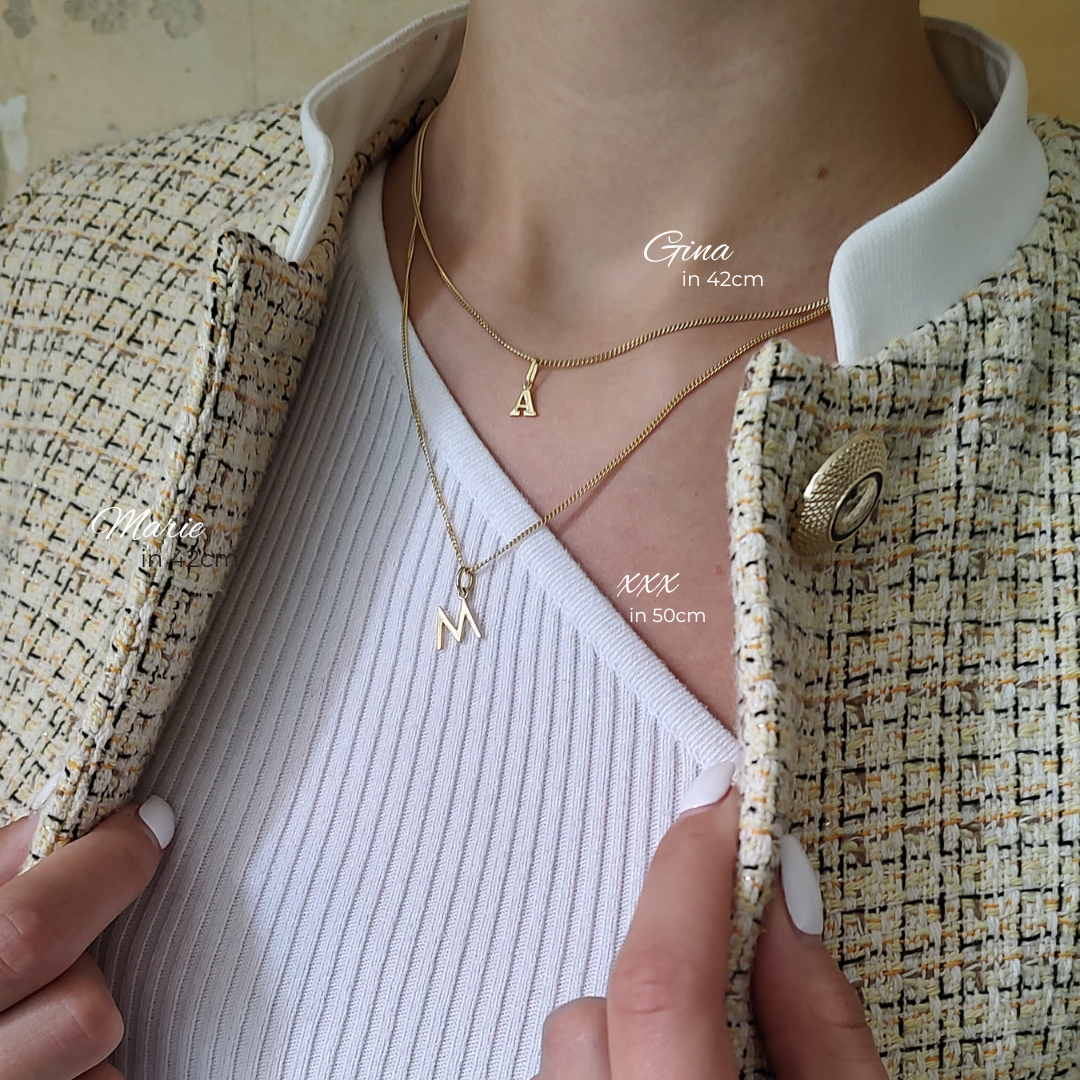 June narrow armored chain for women and children