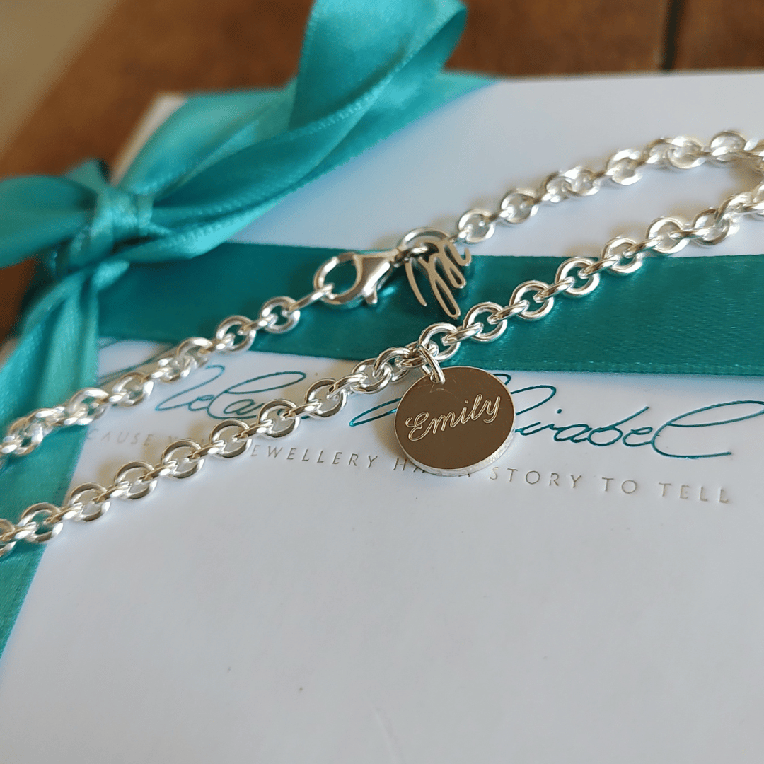 Emily bracelet with 1 engraving tile