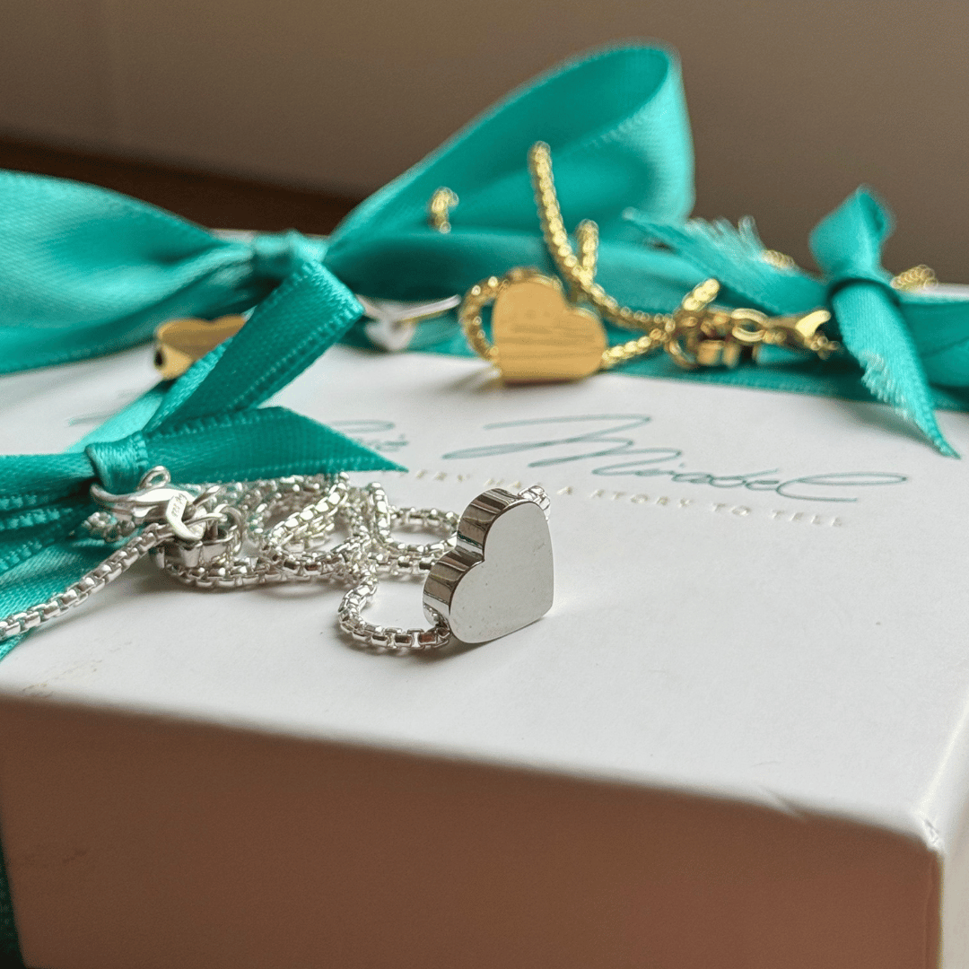 STELLA Herz Kette mit Gravur