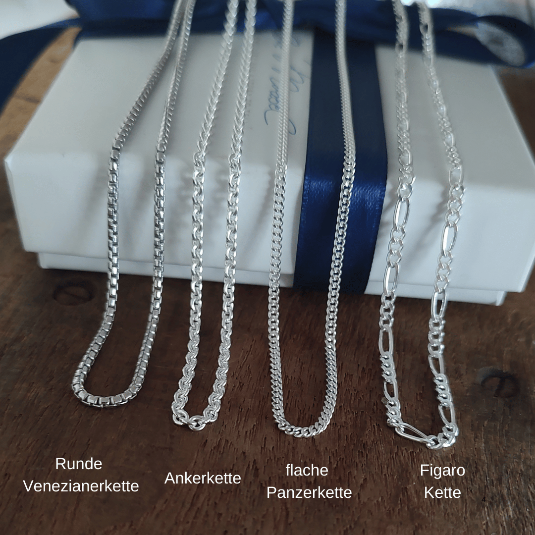 ketten silber für männer, elegante herren ketten