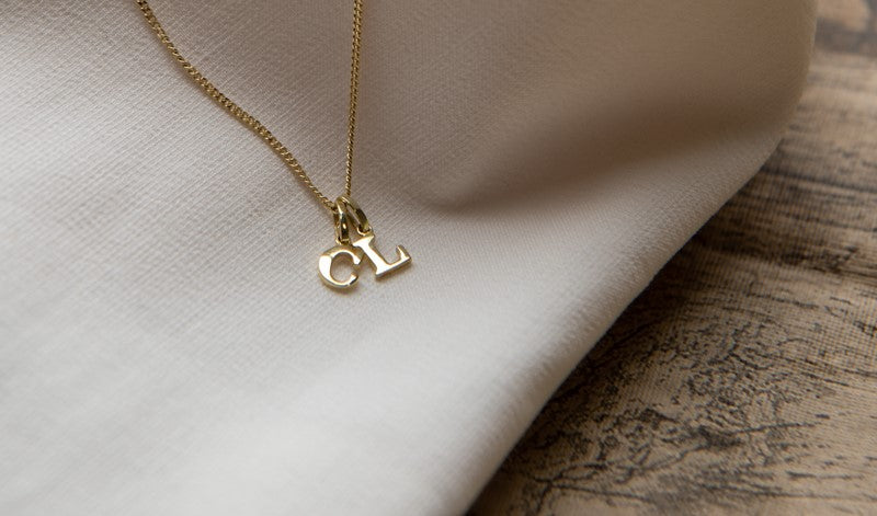 Buchstaben Ketten Gold 585 und 750 