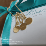 kette personalisiert, familienkette gold, buchstaben kette gold, goldkette mit buchstabe, inittialen kette gold, Kette mit Namen, Kette für Mütter mit Kindernamen, Kette mama und kinder, Familienkette mit Namen,  Geschenk oma geschenk grossmutter  Kette zur Geburt, geschenk zur geburt,  