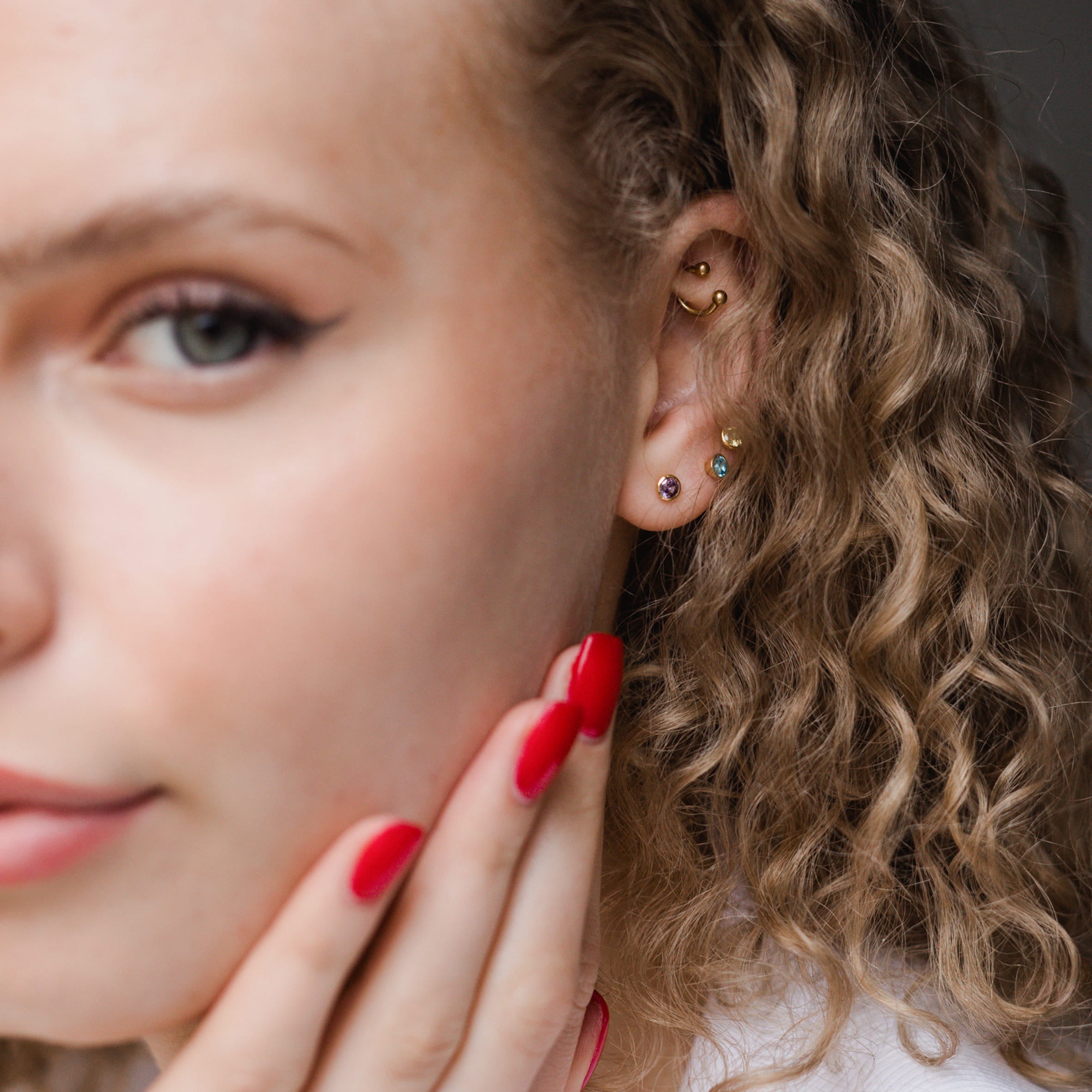 Geburtssteinstecker, Ohrringe, Melanie Mirabel, geburtsstein Ohrringe