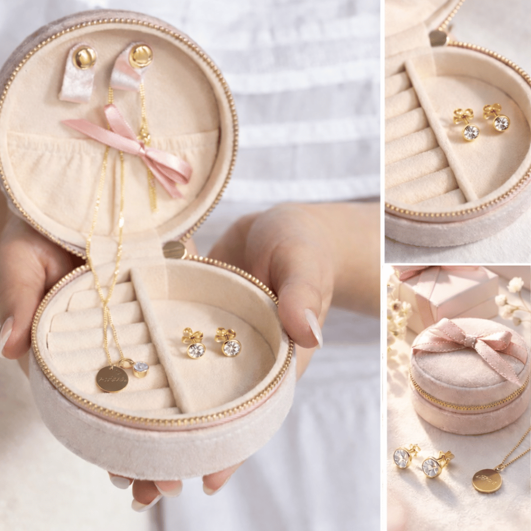 Taufgeschenk für Mädchen, Schmuck für Mädchen zur Taufe und Kommunion, Kette gold für mädchen zur Taufe