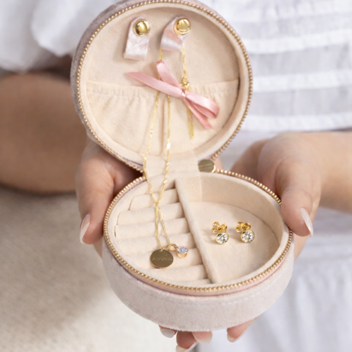 Geschenk zur Taufe und Erstkommunion für Mädchen, Geschenk vom Taufpaten für Taufkind, Schmuck mit Gravur für Mädchen, Kette zum Schulanfang, Geburtsstein Kette für Mädchen, Kette Gold mit Geburtsstein Anhänger