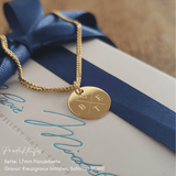 Namenskette für Jungs, namenskette junge mit gravur, personalisierte Taufkette gold junge, schmuck zur Kommunion junge, schlichte halskette für jugendlich junge