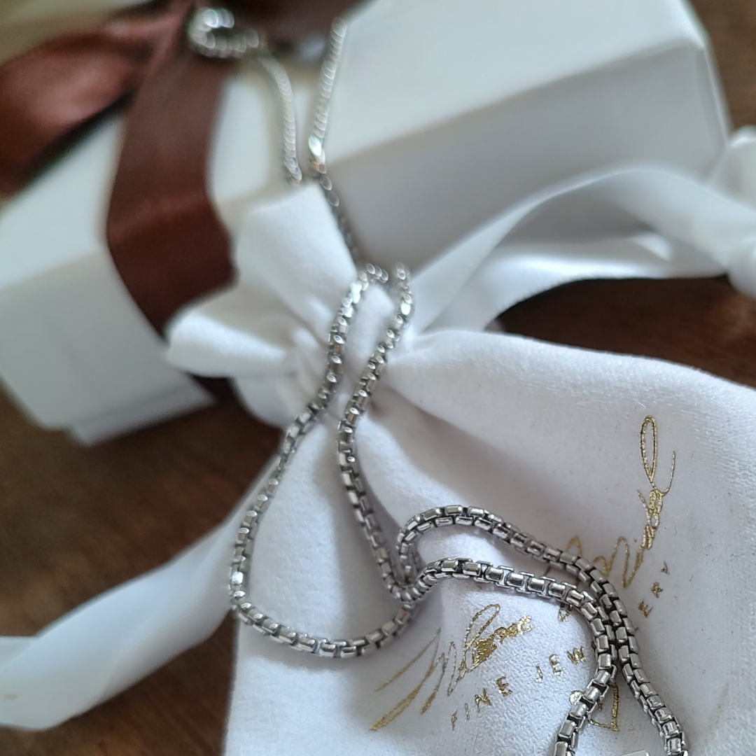 Venezianer Kette  Herren, Männer Kette Silber, Halskette Herren Echtsilber, stylishe Kette Herren, Halskette Männer filigran, Männer Kette dezent