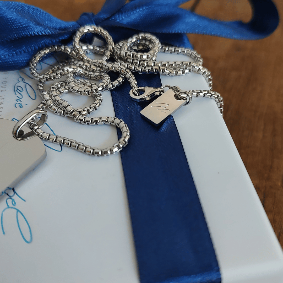 CAPTAIN Herren Kette mit Dog Tag Anhänger