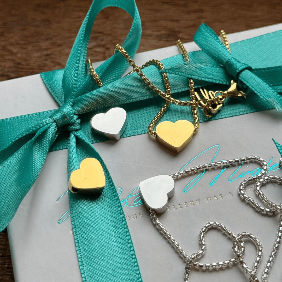 STELLA Herz Kette mit Gravur