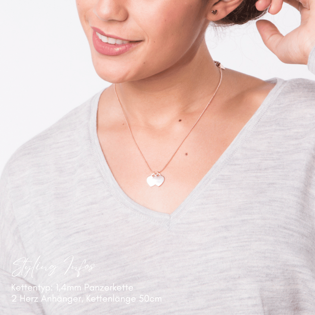 Geschenk Valentinstag, schmuck Valentinstag, Herz kette gold, namenskette mit gravur, herzkette gravur, kette für mama, kette zur geburt