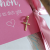 Kreuz Anhänger – für Mädchen; Jungen, Taufgeschenk, Kommunionsgeschenk mit Kreuz
Schmuck zur Erstkommunion und Konfirmation, Geschenk von paten ans patenkind