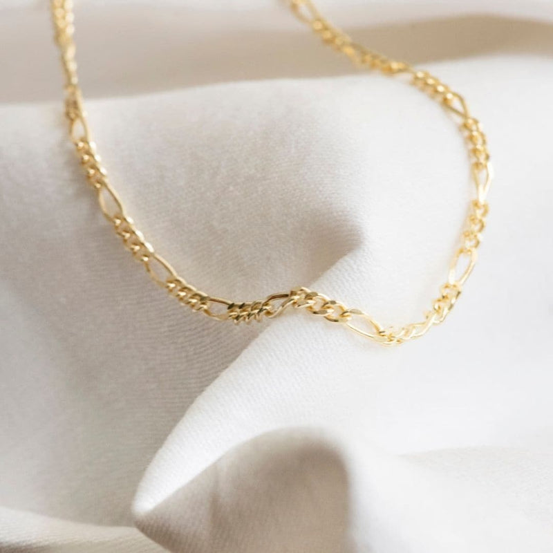 Mehrreihige Kette Gold, Layering Kette Gold, minimalistischer Schmuck für Damen,