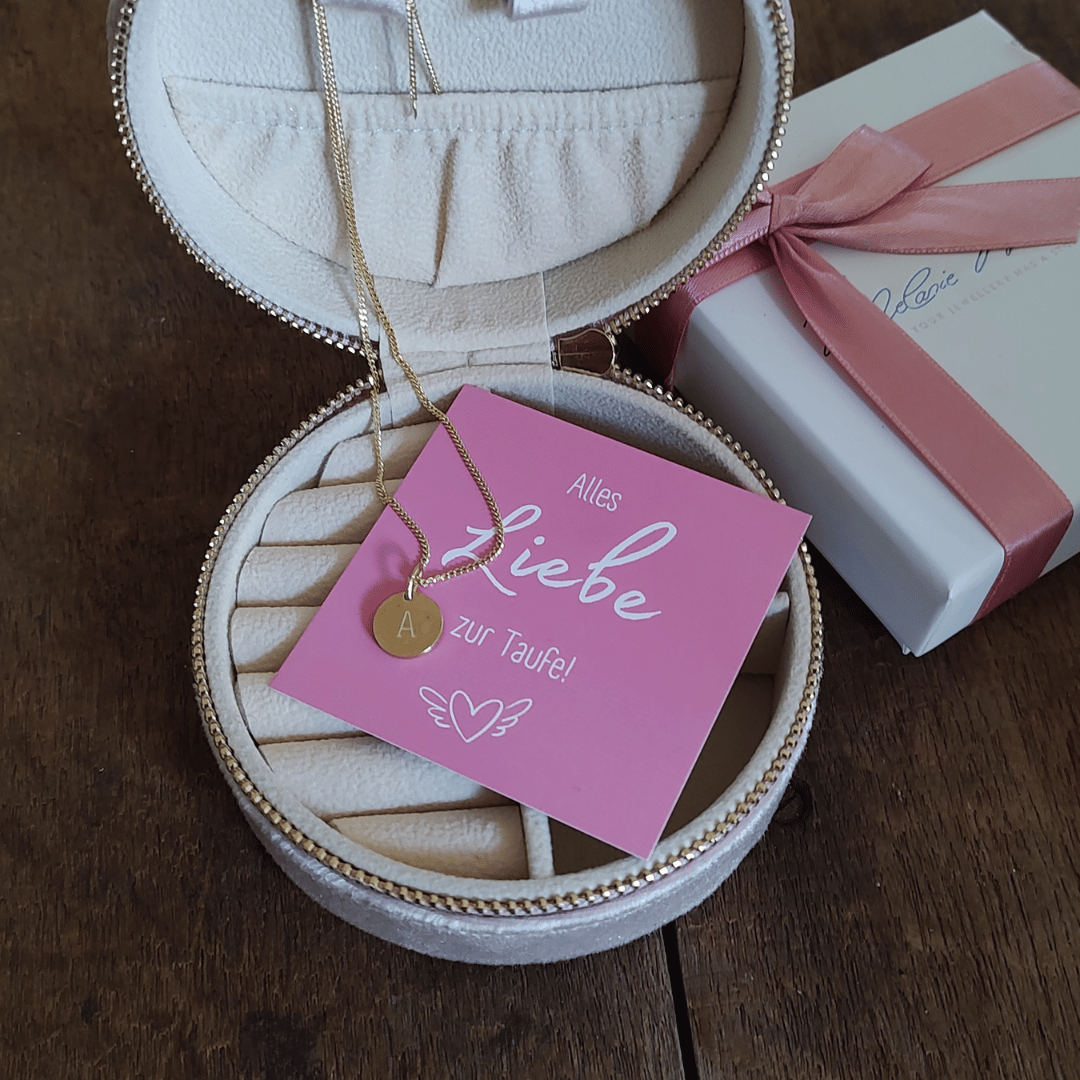 GESCHENKSET 🎁 Mein 1. Schmuckkästchen + Kette SALLY