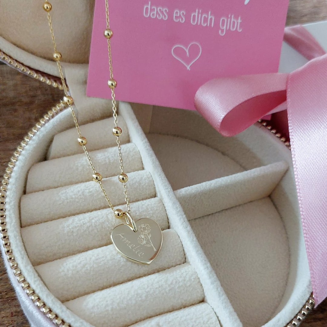 CHÉRIE Herz Kette für Mädchen
