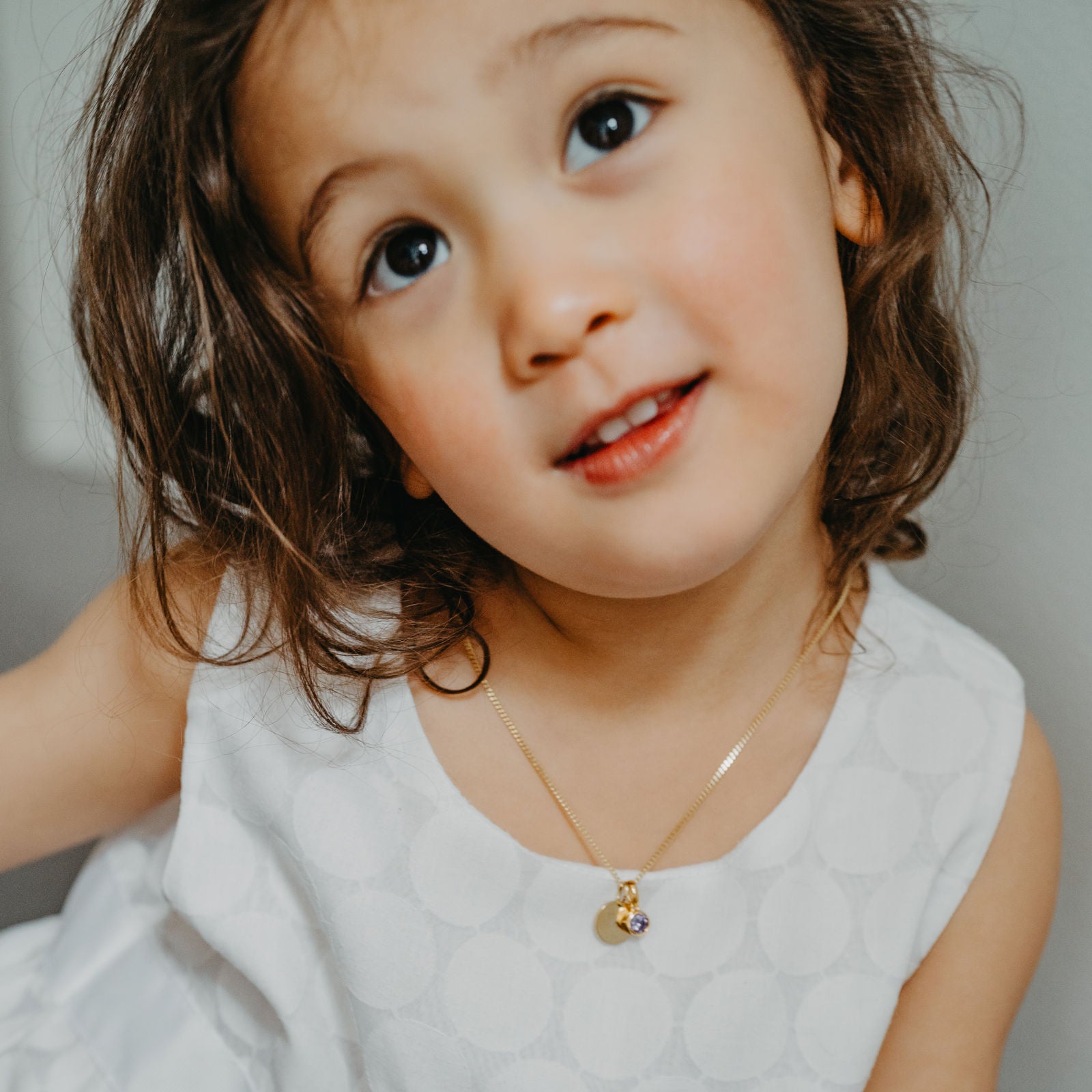 kette personlisiert zur Taufe, Geschenk personalisiert Taufe, Taufgeschenk Mädchen, Taufkette Gold Mädchen, Kette zur Taufe mit Gravur, Schmuck zur Kommunion, Kette zur Kommunion, Geschenke zur Kommunion