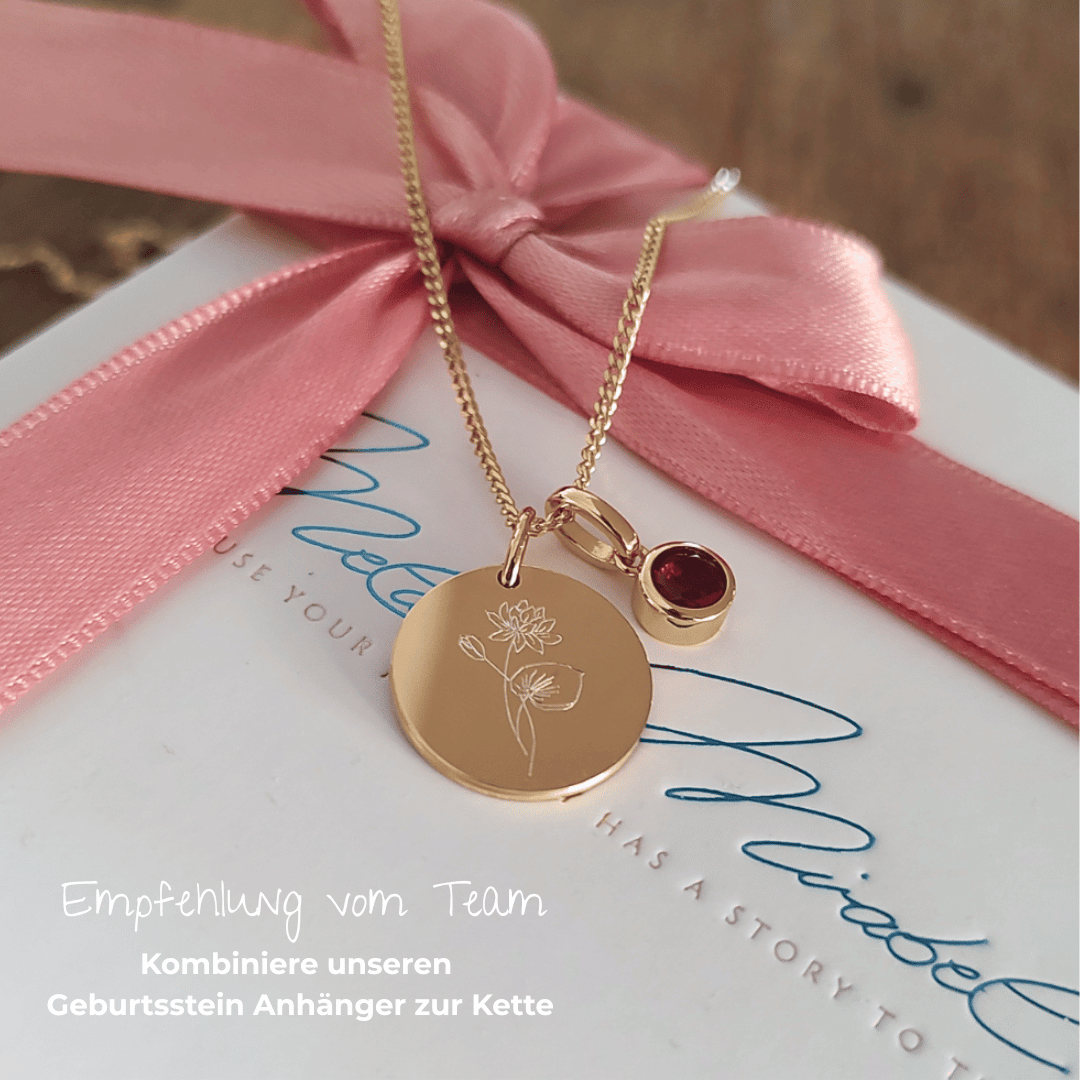 taufkette gold mit Geburtsstein, halskette mädchen, kette personalisierte für mädchen zur Taufe und kommunion, schmuck für 14 jährige, schmuck jugendlche mädchen zur einschulung, kette gold zum schulanfang zur erinnerung für meine tochter