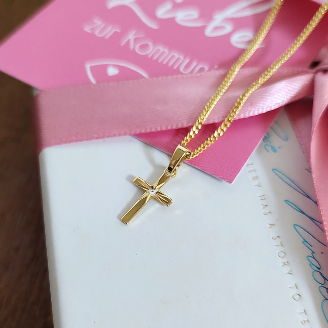 BENEDICTE Collar personalizado para el bautismo y comunión