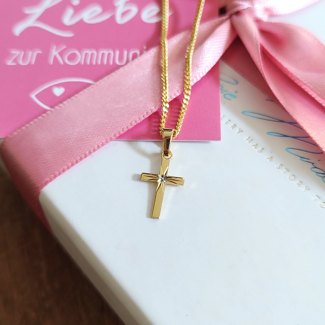 BENEDICTE Collar personalizado para el bautismo y comunión