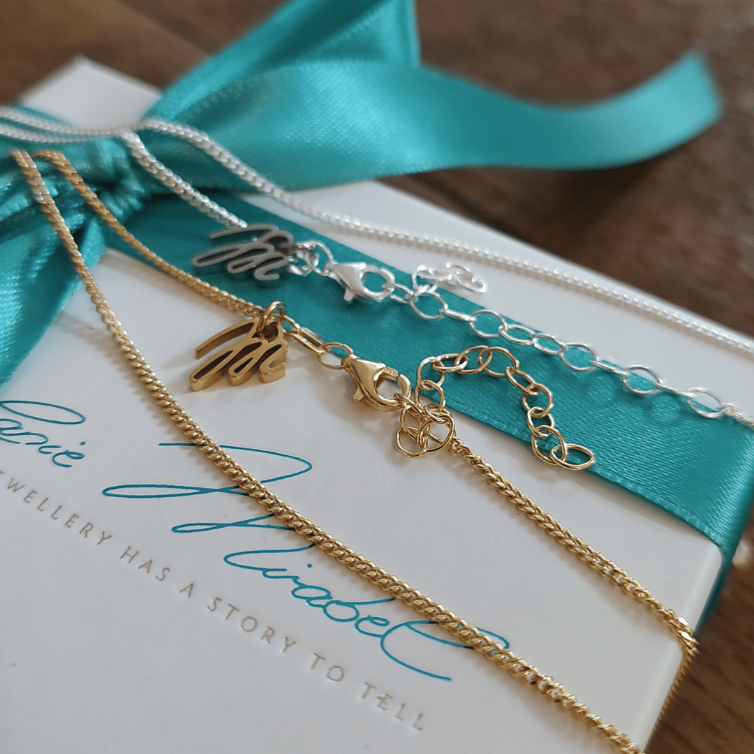 JUNE Schmale Panzerkette für Damen und Kinder