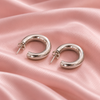 GOLDIE Creolen Small | Silber