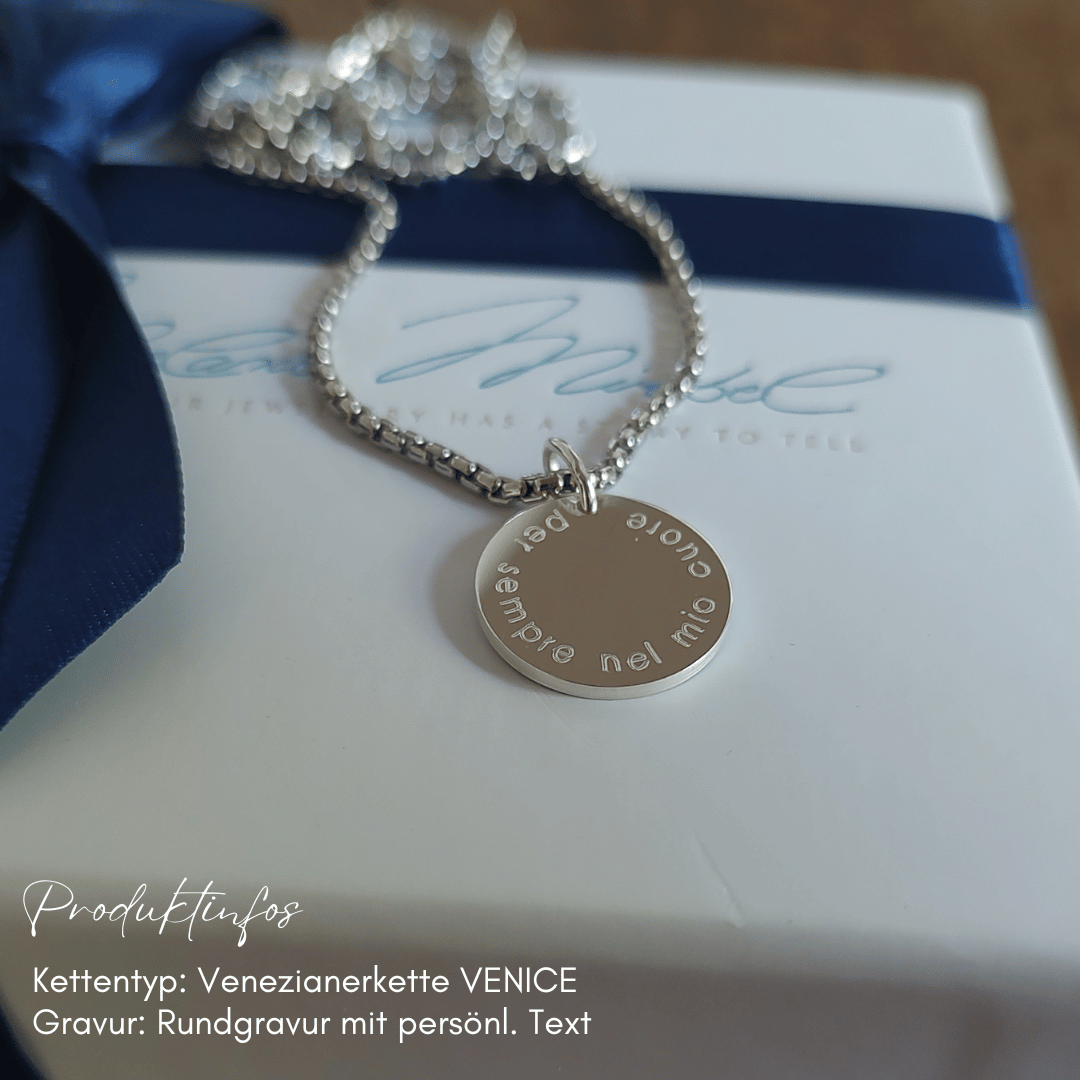 personalisierte Halskette jugendliche, namenskette für Jungs mit Gravur, coole kette für junge teenager, schmuck jugendliche, Geschenk zum Abitur oder schulabschluss, graduation necklace