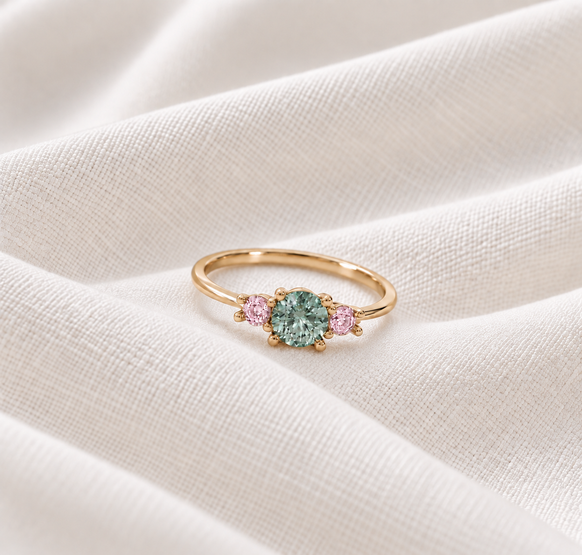 CELESTE Trilogie Ring 3 Diamanten