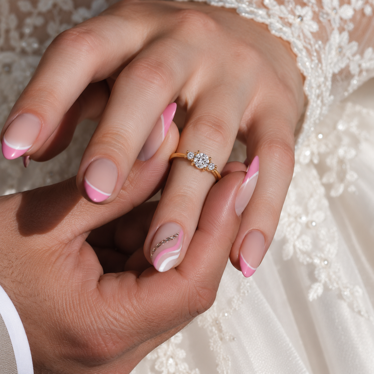 CELESTE Trilogie Ring 3 Diamanten