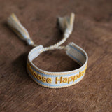 HAPPINESS Armband | CHOOSE HAPPINESS